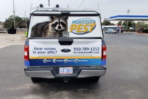 Wilmington sign company commercial vehicle sign wrap