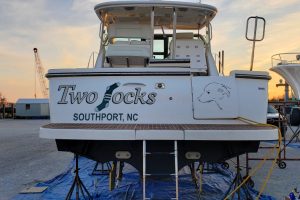 Wilmington Boat Lettering and Graphics southport nc boat lettering 300x200