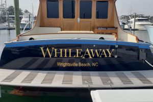 Wilmington Boat Lettering and Graphics stylish boat letters 300x200